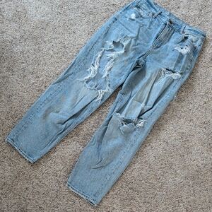American Eagle Outfitters Light Blue Relaxed Jeans